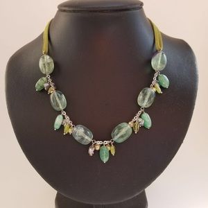 🌟Fluorite Pearl Necklace💚